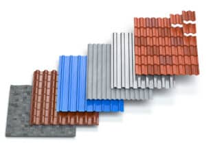 Different types of roof materials